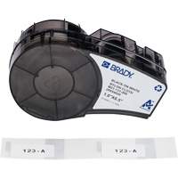Aggressive Adhesive Multi-Purpose Labels with Ribbon, Black Cintas