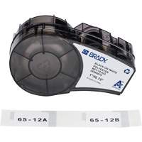 Harsh Environment Multi-Purpose Labels with Ribbon, Black Cintas