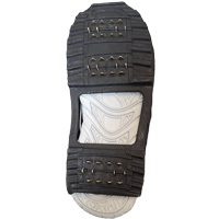Brass Stride&reg; Non-Sparking Ice Cleats, Brass, Stud Traction, Small Cintas