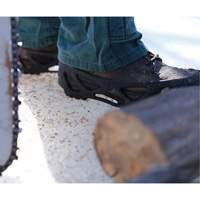 Brass Stride&reg; Non-Sparking Ice Cleats, Brass, Stud Traction, Small Cintas