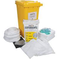 Premium Spill Kit, Oil Only, Bin, 63 US gal. Absorbancy Cintas