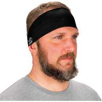 Chill-Its 6634 Cooling Headband, Black Cintas