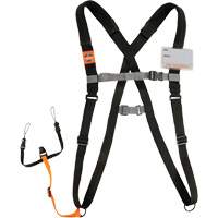 Squids 3138 Padded Barcode Scanner Harness & Lanyard for Mobile Computers, Fixed Length, Loop Cintas
