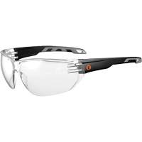 Lunettes de s&eacute;curit&eacute; sans monture Skullerz VALI, Lentille Transparent, Antibu&eacute;e/Anti-&eacute;gratignures, ANSI Z87+/R&eacute;pond ou surpasse la norme CSA Z94.3 Cintas