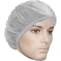 Cova-Cap Pleated Bouffant Cap, Polypropylene, 21", White Cintas