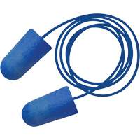 Food Pro Bullet BioSoft BioBased Metal Detectable Earplugs, Corded, One-Size, Bulk - Box, 32 NRR dB Cintas