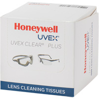 Serviette pour lentilles Uvex Clear Plus, 4,125" x 3,96" Cintas