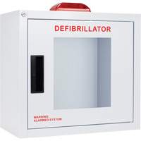 Standard Large AED Cabinet with Alarm & Strobe, Zoll AED Plus&reg;/Zoll AED 3/Cardio-Science/Physio-Control For, Non-Medical Cintas