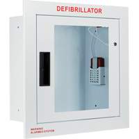 Fully Recessed Large Cabinet with Alarm, Zoll AED Plus&reg;/Zoll AED 3/Cardio-Science/Physio-Control For, Non-Medical Cintas
