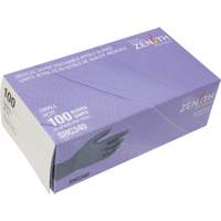Gants jetables de calibre m&eacute;dical, Petit, Nitrile, 6 mils, Sans poudre, Noir, Classe 2 Cintas
