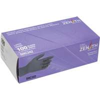Medical Grade Disposable Gloves, Large, Nitrile, 6-mil, Powder-Free, Black, Class 2 Cintas
