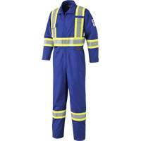 7704 Combinaison &agrave; haute visibilit&eacute; FR-Tech, Taille 42, Bleu royal, 10 cal/cm²/9,7 cal/cm² Cintas