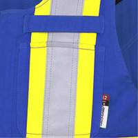 7714 FR-Tech&reg; Flame-Resistant Overalls, Small, Royal Blue Cintas