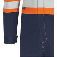 7702BB Combinaison de s&eacute;curit&eacute; FR-Tech 2 tons, Taille 36, Bleu marin/Orange, 10 cal/cm² Cintas