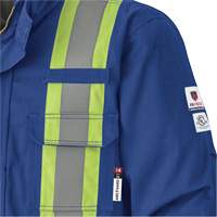 5523 Manteau de s&eacute;curit&eacute; ignifuge, Petit, Bleu royal, 58 cal/cm² Cintas