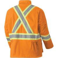 5533 Manteau de s&eacute;curit&eacute; ignifuge, Petit, Orange haute visibilit&eacute;, 58 cal/cm² Cintas