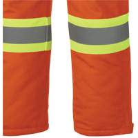 5534A Flame-Resistant Quilted Safety Overalls, Small, Orange Cintas