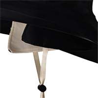 D5050 Black Dry King&reg; Offshore Traditional Sou'wester Hat, Small, Black, Rubber Cintas