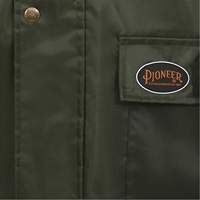 D8120J Nailhead Ripstop Tree Planter Hooded Jacket, Polyester/PVC, X-Small, Green Cintas