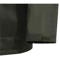 D8120J Nailhead Ripstop Tree Planter Hooded Jacket, Polyester/PVC, X-Small, Green Cintas