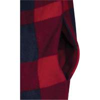 415RB Chemise &agrave; capuche matelass&eacute;e, Hommes, Petit, Multicolore Cintas