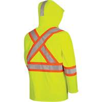 5881 FR/Arc-Rated Waterproof Rain Jacket, X-Small, High Visibility Yellow, 10 cal/cm² Cintas