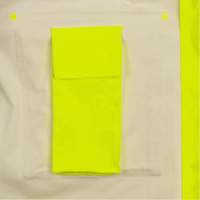 5881 FR/Arc-Rated Waterproof Rain Jacket, X-Small, High Visibility Yellow, 10 cal/cm² Cintas
