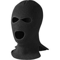 560-B 3-Hole Balaclava, Acrylic, Black Cintas