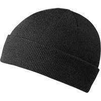 5563A Tuque doubl&eacute;e, Doublure en Acrylique, Taille unique, Noir Cintas