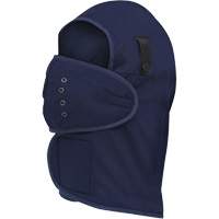 565N Doublure de casque de protection &agrave; col long, Doublure en Molleton, Taille unique, Bleu marin Cintas