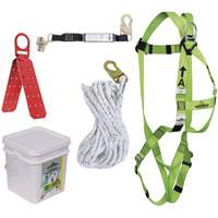 RK4-50 Ensemble de protection contre les chutes, Trousses pour couvreur de toit Cintas