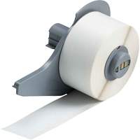 All-Weather Permanent Adhesive Label Tape, Vinyl, White, 1" Width Cintas