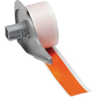 All-Weather Permanent Adhesive Label Tape, Vinyl, Orange, 1" Width Cintas