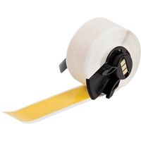 Multi-Purpose Label Tape, Vinyl, Yellow, 1.9" Width Cintas