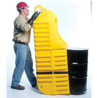 Drum Dolly, 26.5" L x 26.5" W x 5" H, 800 US gal. Spill Cap. Cintas