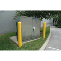 Ultra-Post Protector, 4" dia. x 52" l, Jaune Cintas