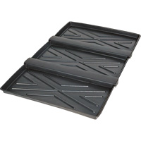 Triple-Tray Ultra-Rack Containment Tray&reg;, 72" L x 44" W x 2.8" H, 24 US gal. Spill Capacity Cintas
