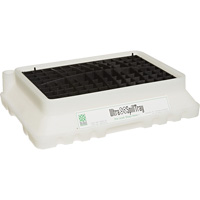 P2 Ultra-Spill Tray&reg;, 17" L x 12" W x 4" H, 1.8 US gal. Spill Capacity Cintas