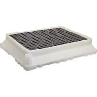 P4 Ultra-Spill Tray&reg;, 17" L x 21" W x 4" H, 2.9 US gal. Spill Capacity Cintas