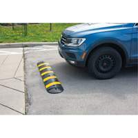 Speed Bump Kit, Rubber, 4' L x 11" W x 2" H Cintas