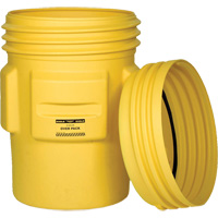 Baril en plastique pour suremballage, 95 gal. US, Stationnaire Cintas