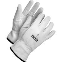 Gants de chauffeur r&eacute;sistants &agrave; la perforation, Petit, Paume en Cuir fleur de ch&egrave;vre Cintas