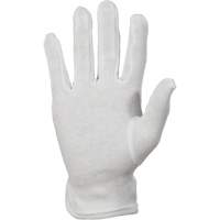 Classic Inspectors Parade Gloves, Cotton/Nylon, Unhemmed Cuff, 7/Small Cintas