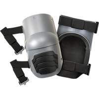 Ultraflex&reg; Articulated Kneepads, Snap-On Style, Plastic Caps, Foam Pads Cintas