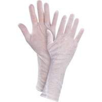 Lightweight Inspection Gloves, Poly/Cotton, Hemmed Cuff, Men's Cintas
