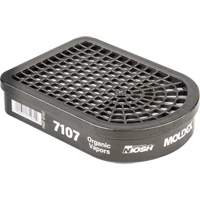 Cartouche pour respirateur semi-rectangulaire, Cartouche gaz/vapeur, Vapeur organique Cintas