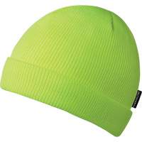 5567A Tuque, Doublure en Acrylique, Taille unique, Jaune lime haute visibilit&eacute; Cintas