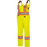 6000W Women's High-Visibility Traffic Safety Overalls, Polyester, X-Small, High Visibility Lime-Yellow Cintas