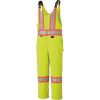 6616T High-Visibility Heavy-Duty Overalls, Poly-Cotton, 40 (Tall), High Visibility Lime-Yellow Cintas