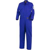 7779T Combinaisons ignifuges r&eacute;sistants aux arcs &eacute;lectriques 88/12 FR-Tech, Taille 40 (grand taille), Bleu royal, 10 cal/cm² Cintas